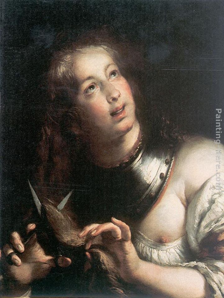 Berenice painting - Bernardo Strozzi Berenice art painting